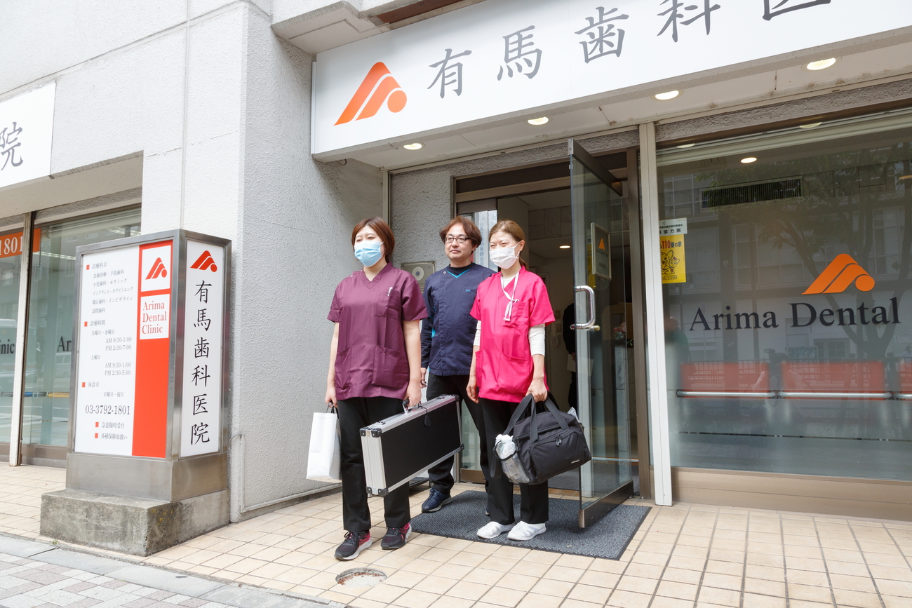 訪問歯科診療の様子